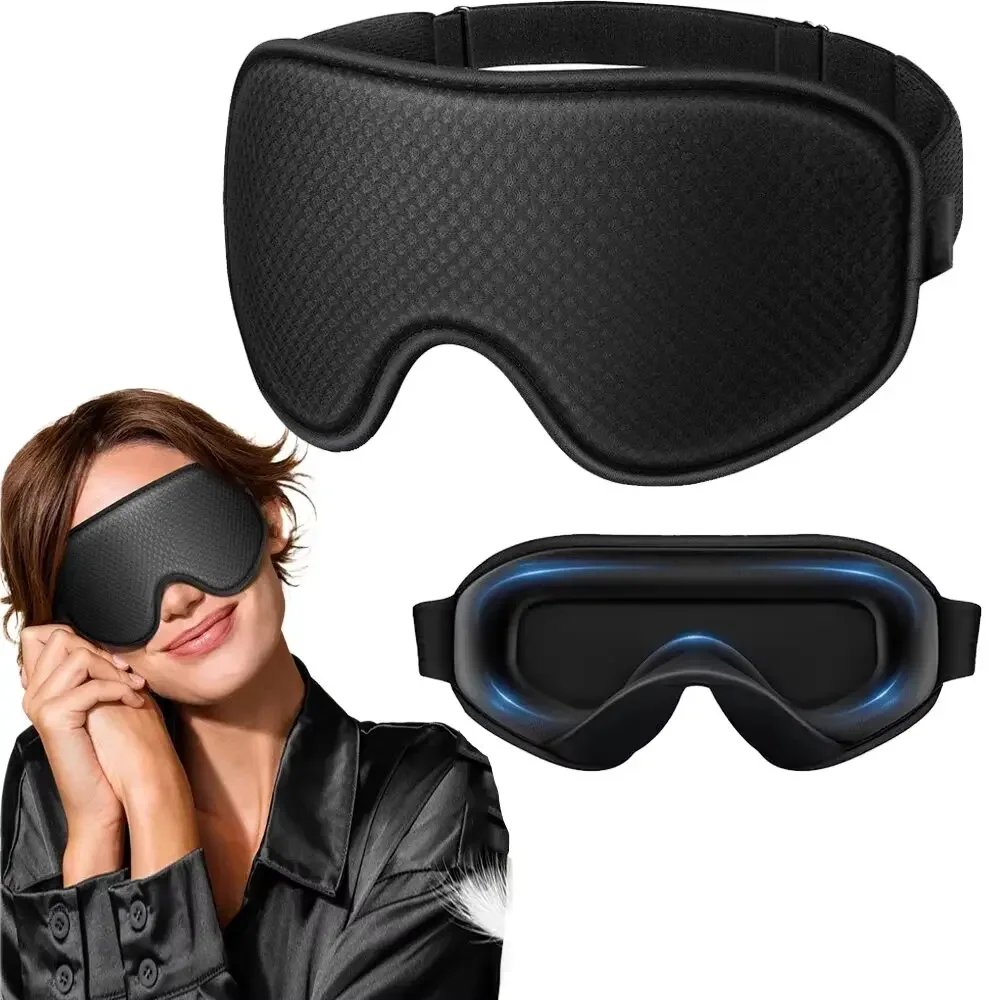 Sleep Eye Mask 3D - Penutup Mata Tidur Blackout - Penutup