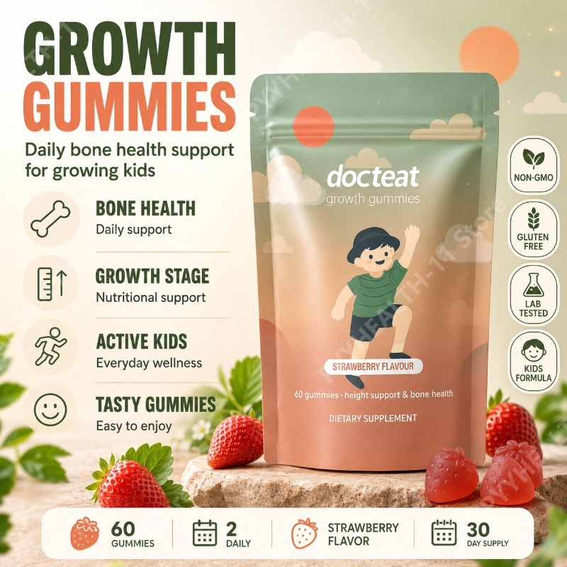 Wellness Health Nutrition - Suplemen Vitamin D3 K2 Kalsium Gummies