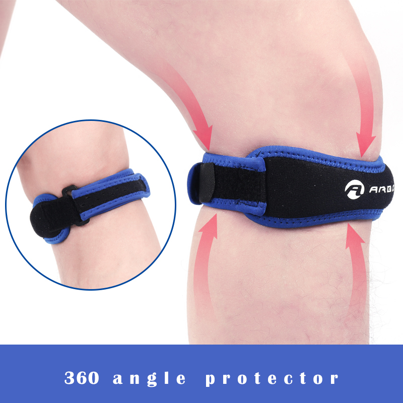 Compression Knee Sleeve - 1 Buah Bantalan Lutut Kompresi Penyerap