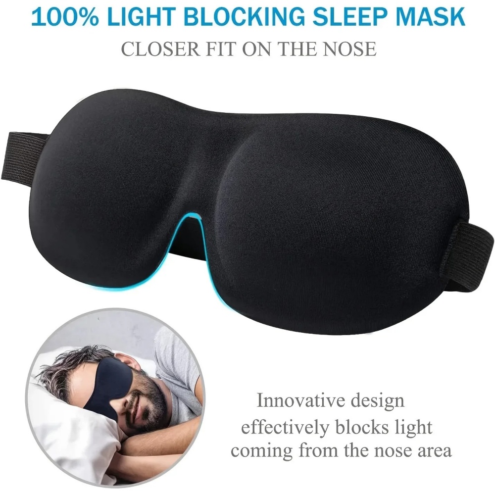 Sleep Eye Mask 3D - Masker Tidur 3D Penutup Mata Alat