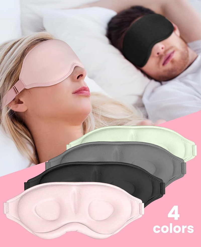 Sleep Eye Mask 3D - Masker Mata Tidur 3D, Alat Bantu