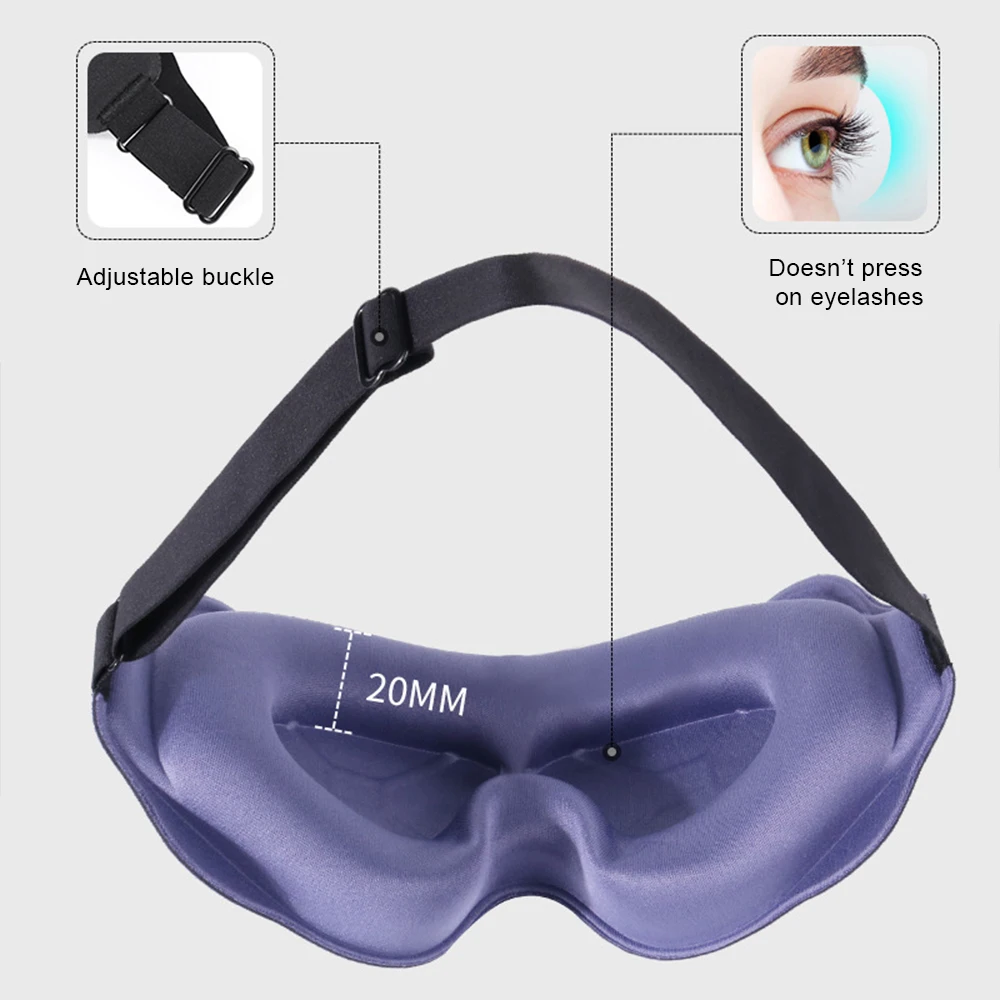 Masker Tidur 3D Penutup Mata A - Sleep Eye Mask 3D ulasan dan harga