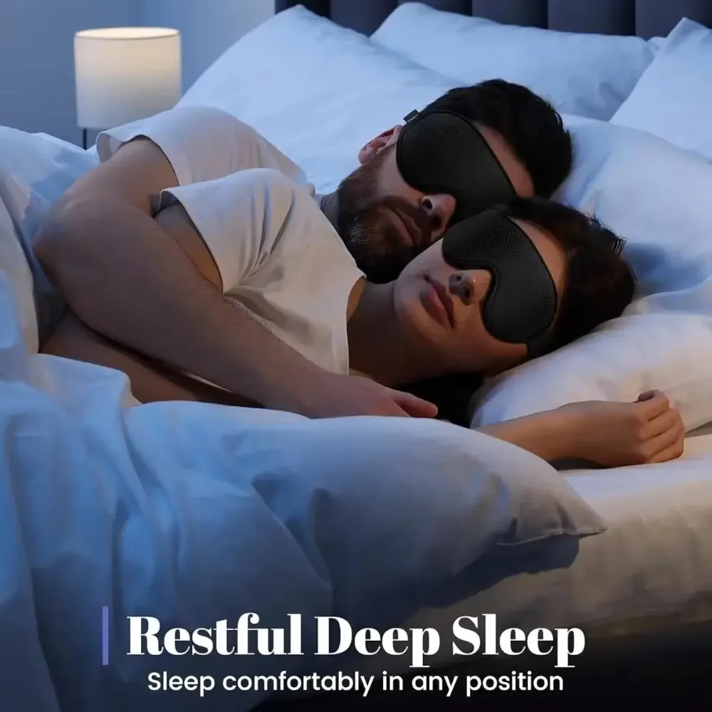 Penutup Mata Tidur Blackout -  - Sleep Eye Mask 3D ulasan dan harga