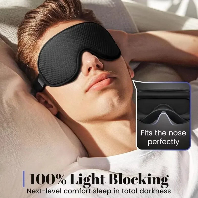 Masker Tidur 3D Blackout Breat - Sleep Eye Mask 3D ulasan dan harga