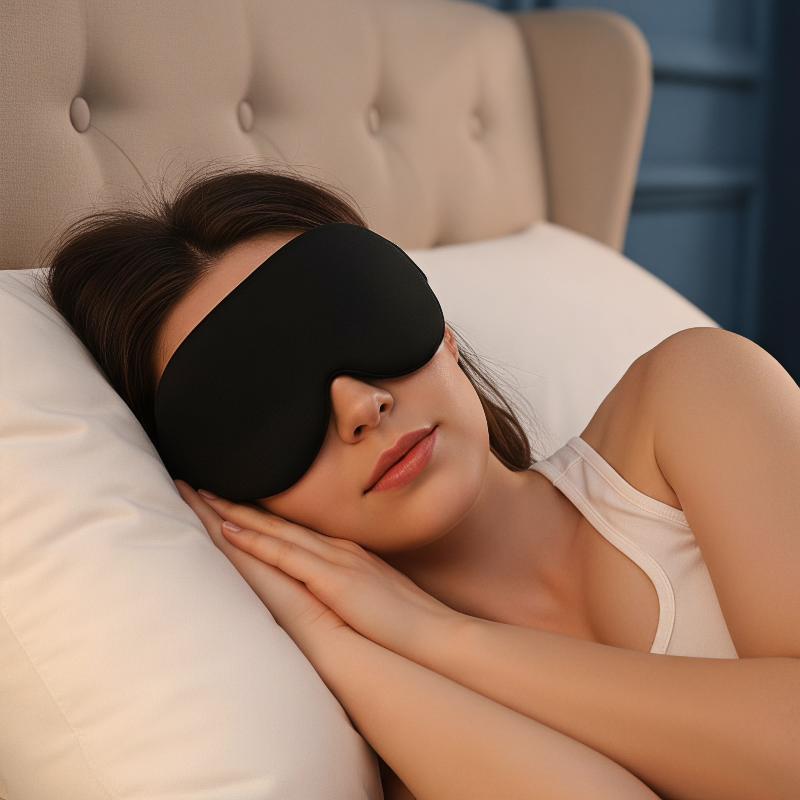 Penutup Mata Tidur 3D Lembut,  - Sleep Eye Mask 3D ulasan dan harga