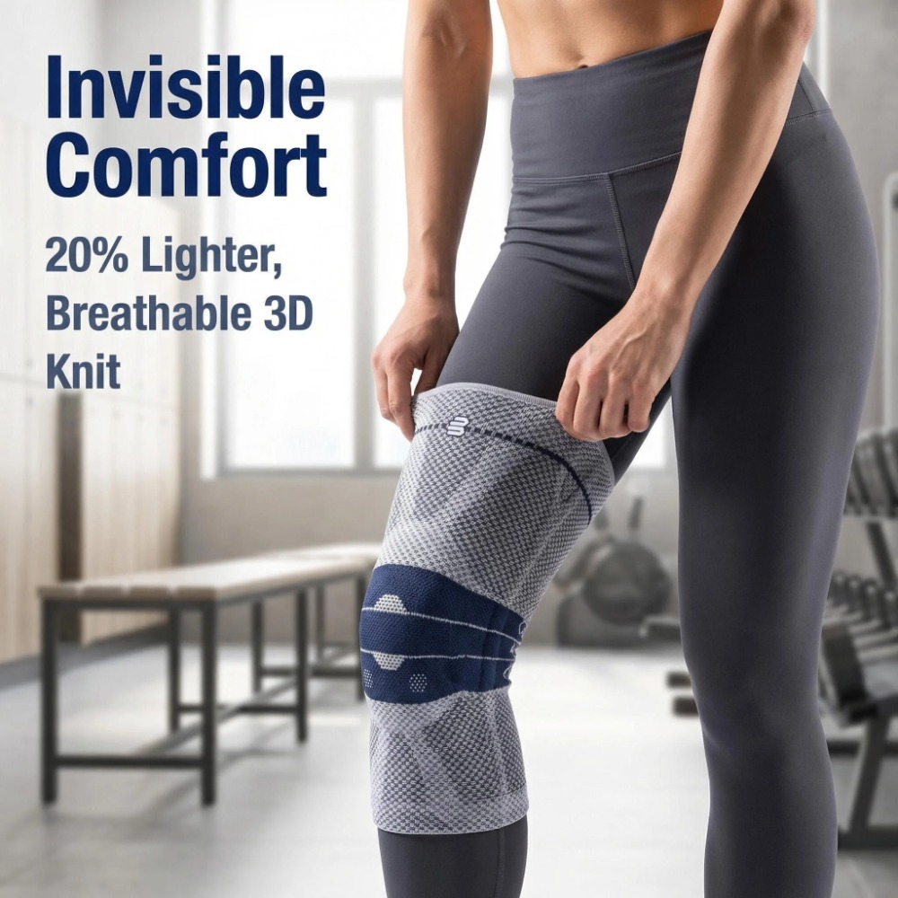 Penyangga Lutut Anti-Selip Lux - Compression Knee Sleeve ulasan dan harga