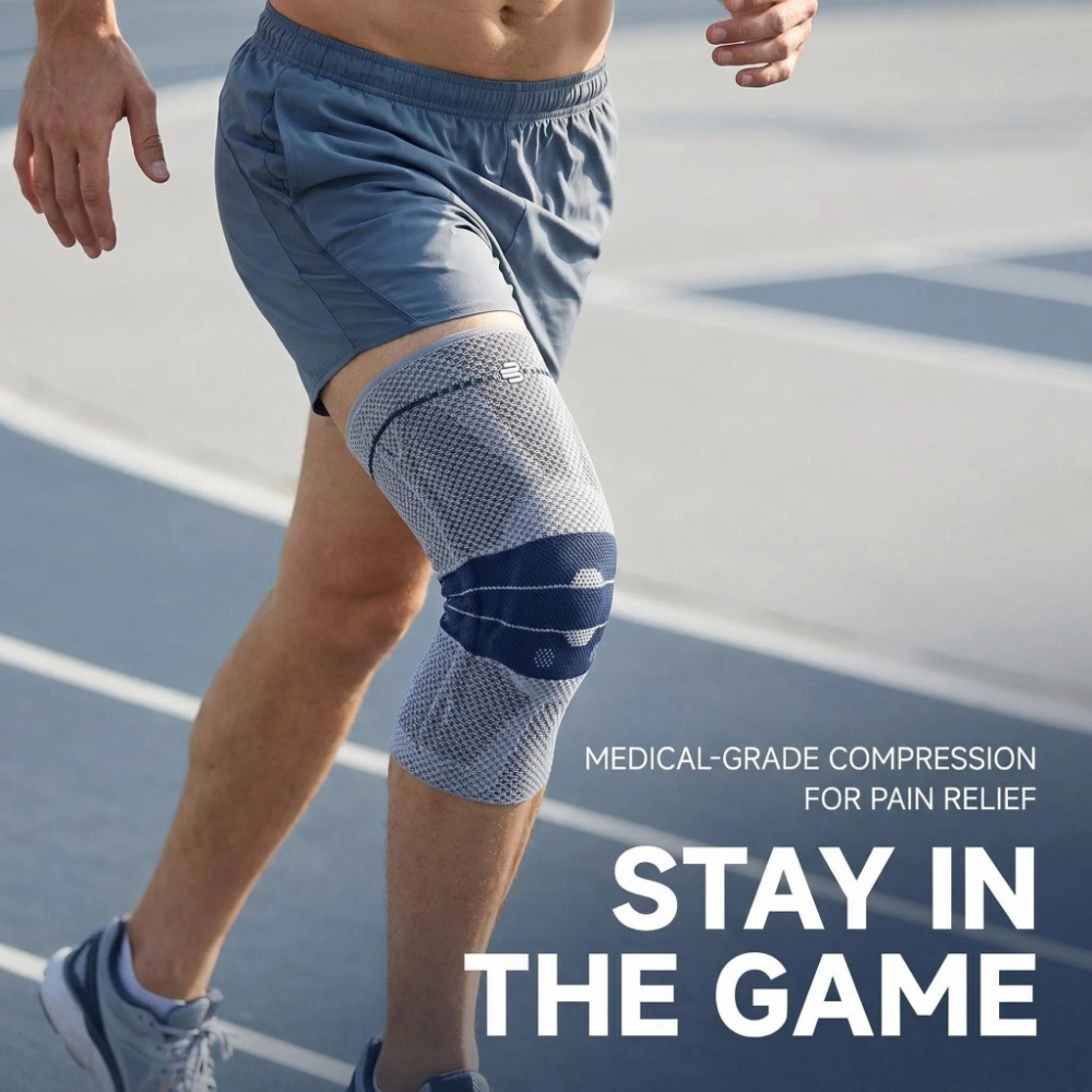 Penyangga Lutut Anti-Selip Lux - Compression Knee Sleeve ulasan dan harga