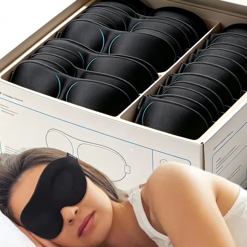 Masker Tidur Penutup Mata Penu - Sleep Eye Mask 3D ulasan dan harga