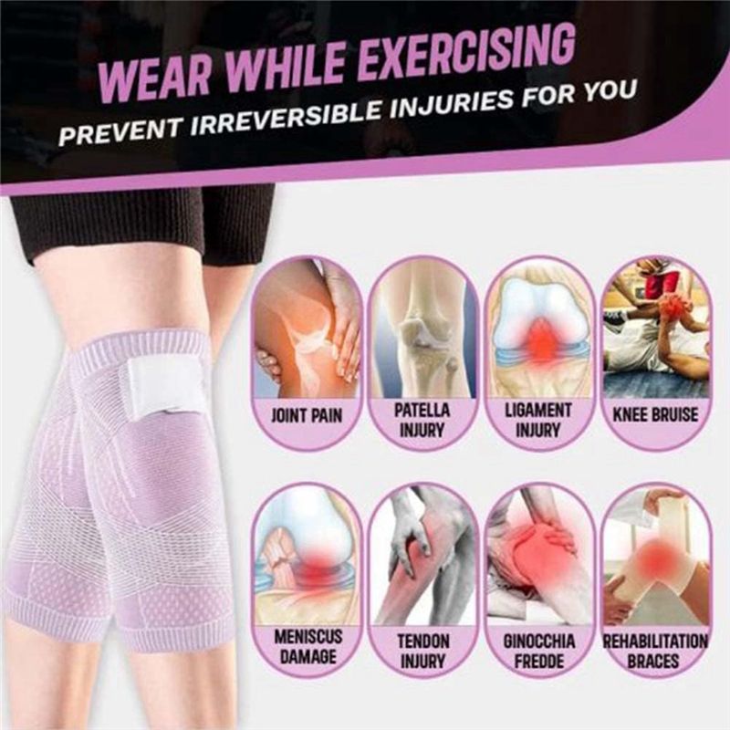 POPULAR-2 PCS Pelindung Lutut  - Compression Knee Sleeve ulasan dan harga