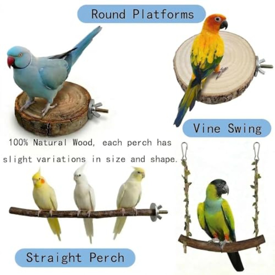 8PCS tempat bertengger burung  - Health & Wellness Pay ulasan dan harga