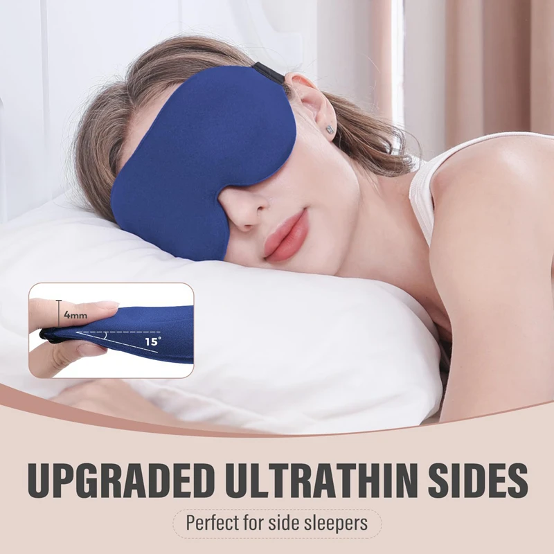 Penutup Mata Tidur 3D Bernapas - Sleep Eye Mask 3D ulasan dan harga