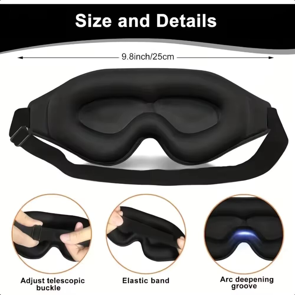 Masker Mata 3D, Masker Tidur N - Sleep Eye Mask 3D ulasan dan harga