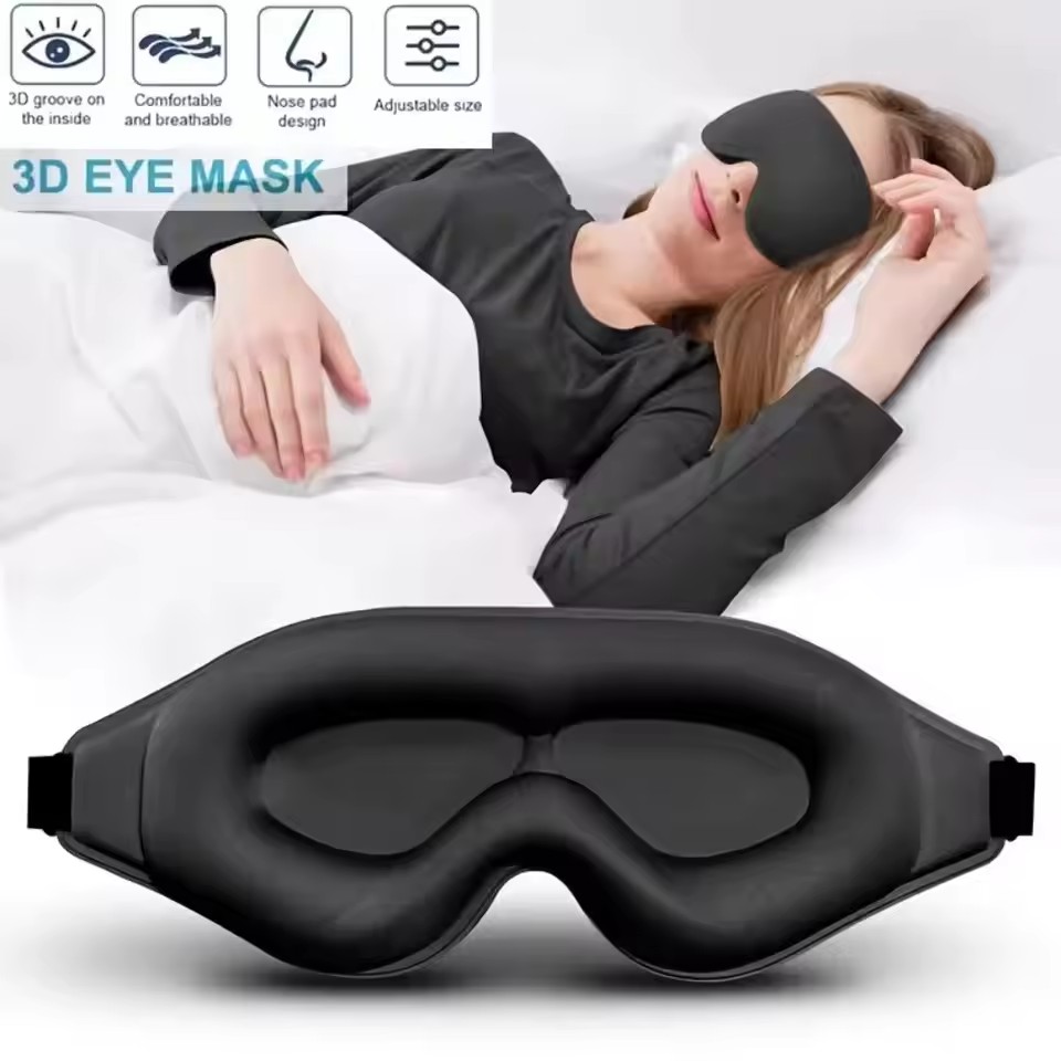 Masker Mata 3D, Masker Tidur N - Sleep Eye Mask 3D ulasan dan harga