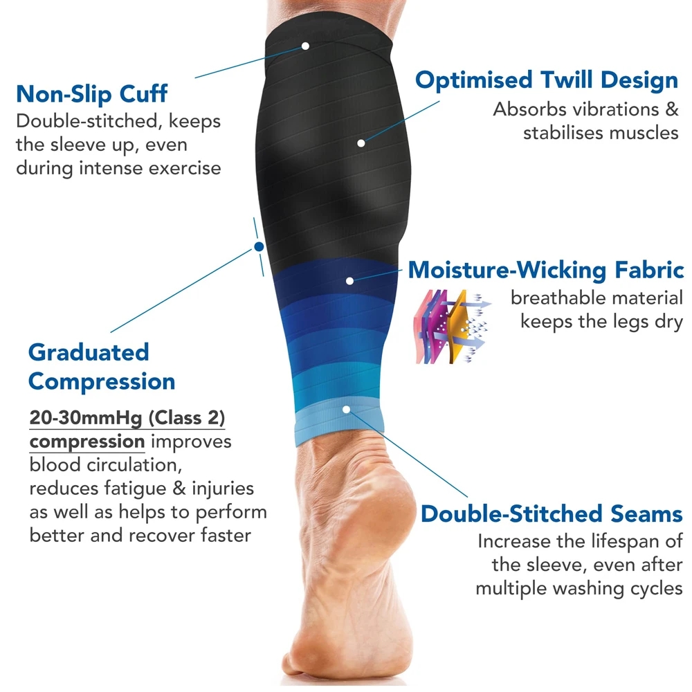 1 Pasang Kaus Kaki Kompresi Be - Compression Knee Sleeve ulasan dan harga
