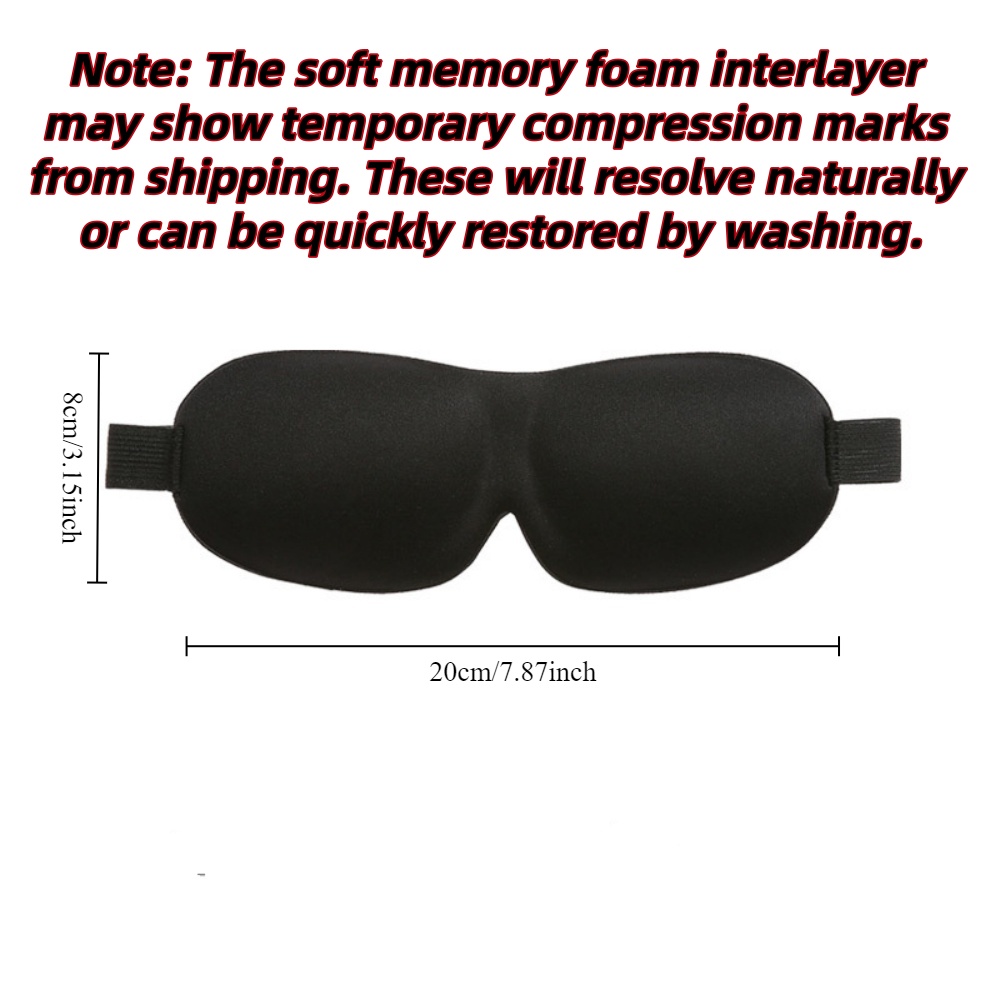Masker Tidur 3D Penutup Mata A - Sleep Eye Mask 3D ulasan dan harga