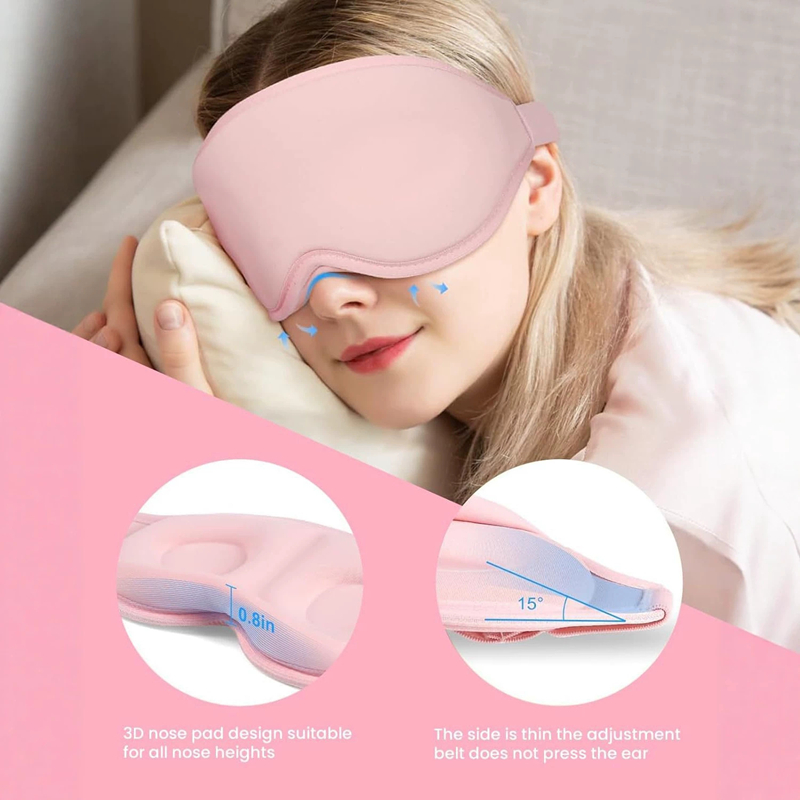 Masker Mata Tidur 3D, Alat Ban - Sleep Eye Mask 3D ulasan dan harga