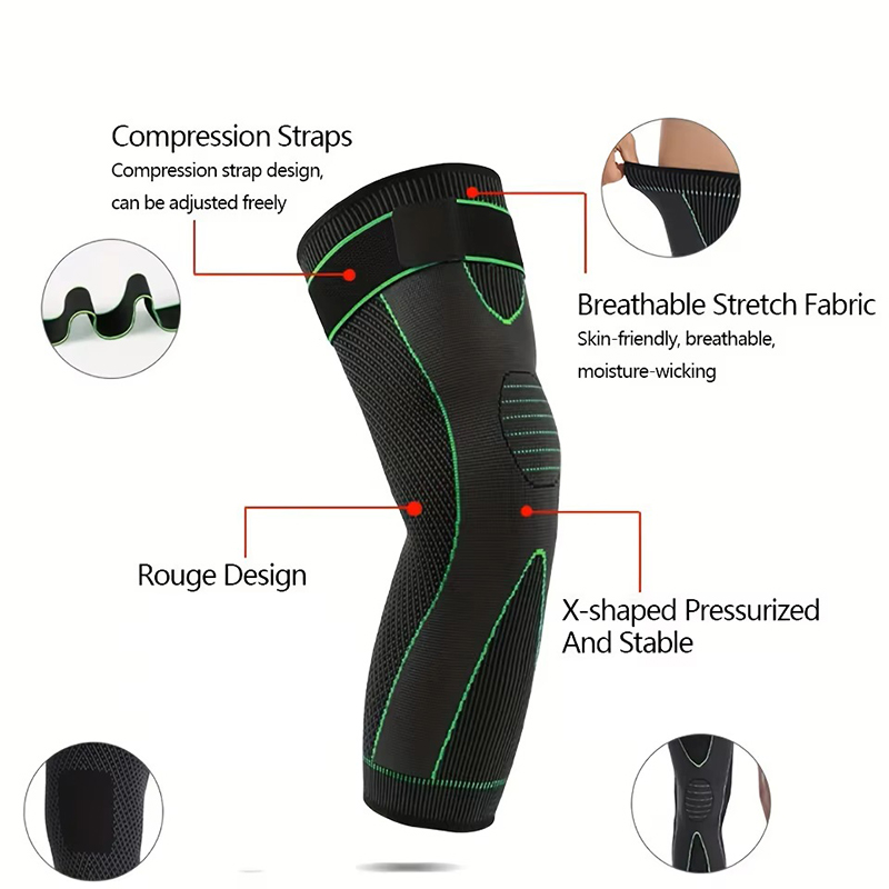 2Pcs Pelindung Lutut Kompresi  - Compression Knee Sleeve ulasan dan harga
